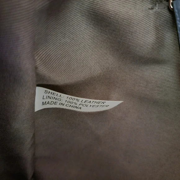 Leather satchel bag - Picture 7 of 12